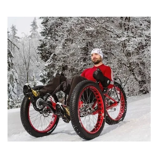 Yatar Vitesli Fat Bike 20-26 Jant 3 Tekerli Katlanır Bisiklet - Görsel 5