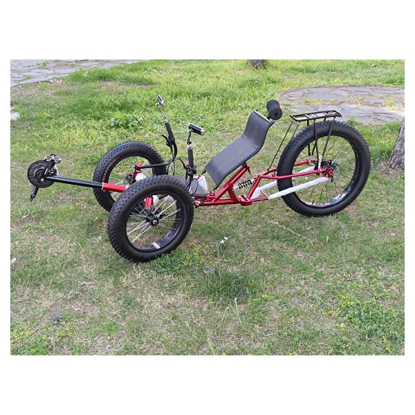 Yatar Vitesli Fat Bike 20-26 Jant 3 Tekerli Katlanır Bisiklet - Görsel 2