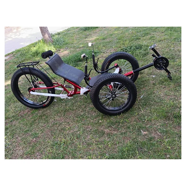 Yatar Vitesli Fat Bike 20-26 Jant 3 Tekerli Katlanır Bisiklet - Görsel 3