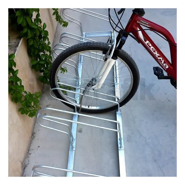 Bisiklet Park Yeri Altılı Galvaniz 40x210 Cm, Bisiklet Park Demiri - Görsel 3