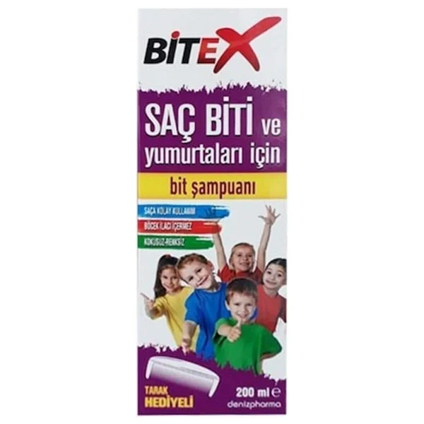 Bitex Bittex Bitt Şampuanı 200ml Tarak Li - Görsel 2