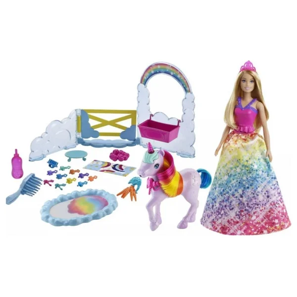 Barbie Dreamtopia Bebek Ve Tek Boynuzlu At Gtg01 - Görsel 10