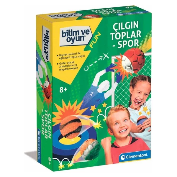 Clementoni Bilim Ve Oyun Çılgın Toplar Spor 64323 - Görsel 2