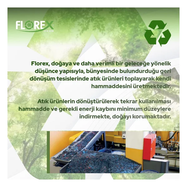 Florex Standart Büyük Boy Mavi Çöp Poşeti 10'lu 5 Adet - Görsel 5