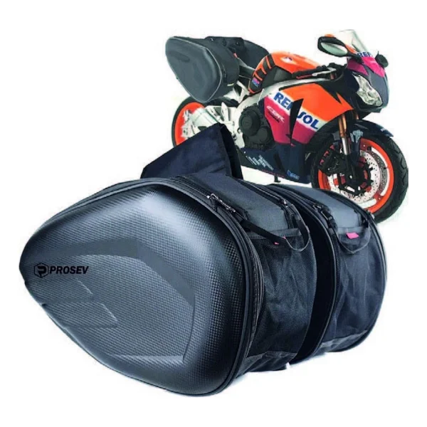 Prosev Js10 Sert Yan Motosiklet Çantası - Görsel 3