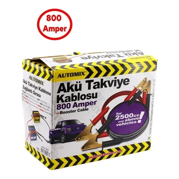Automix Kutulu Takviye Kablosu 800 Amp - Görsel 3