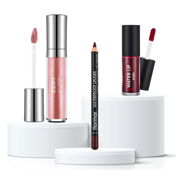 Flormar Cherry Cola Lips 3'lü Dudak Seti - Görsel 6