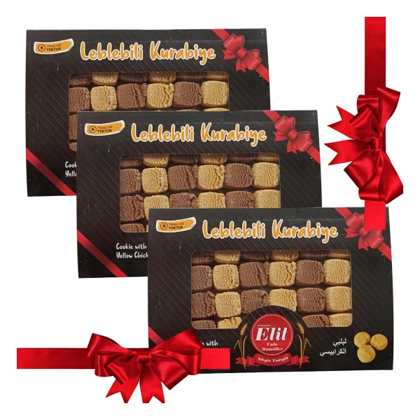 Tavşanlı Elit Unlu Mamulleri Leziz Leblebi Kurabiyesi: Ev Yapımı, Otantik Ve Sağlıklı Sade Ve Kakolu (Karışık) Çeşitleriyle 250 Gr - 1 Adet - Görsel 6