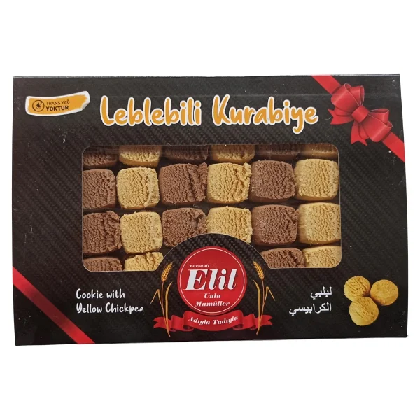 Tavşanlı Elit Unlu Mamulleri Leziz Leblebi Kurabiyesi: Ev Yapımı, Otantik Ve Sağlıklı Sade Ve Kakolu (Karışık) Çeşitleriyle 250 Gr - 1 Adet - Görsel 8