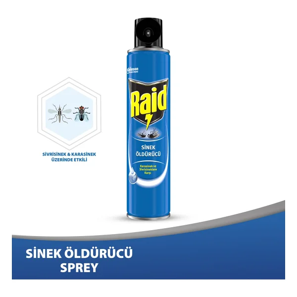 Raid Sinek Öldürücü Sprey 300 Ml - Görsel 10