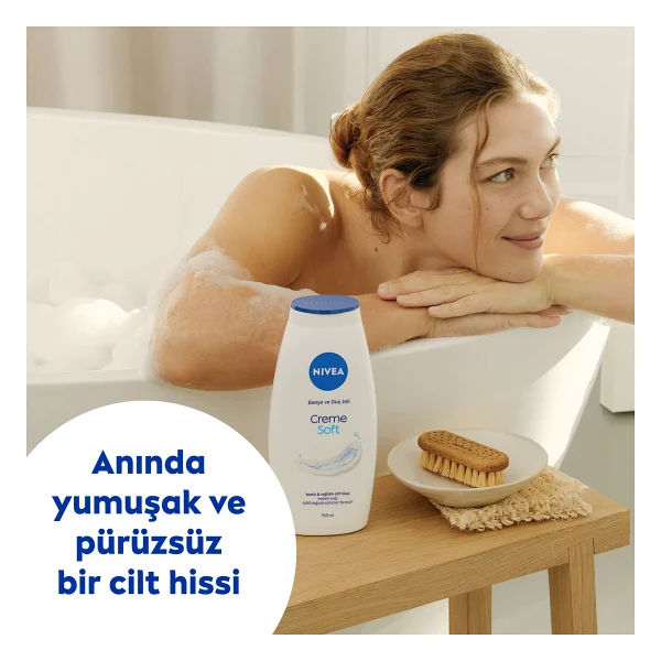 Nivea Creme Soft Shower Gel 750 Ml Duş Jeli - Görsel 2