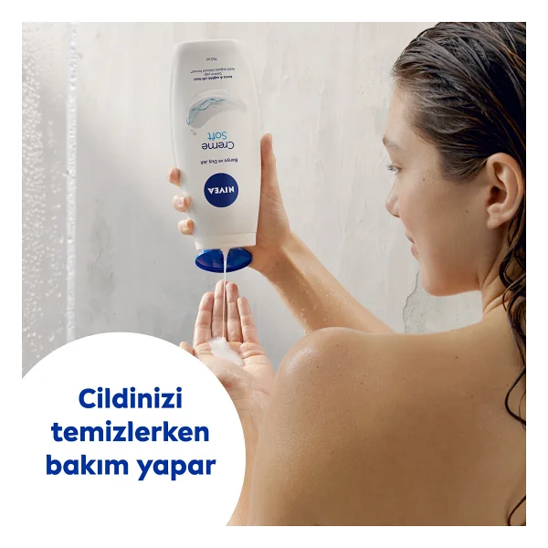 Nivea Creme Soft Shower Gel 750 Ml Duş Jeli - Görsel 3