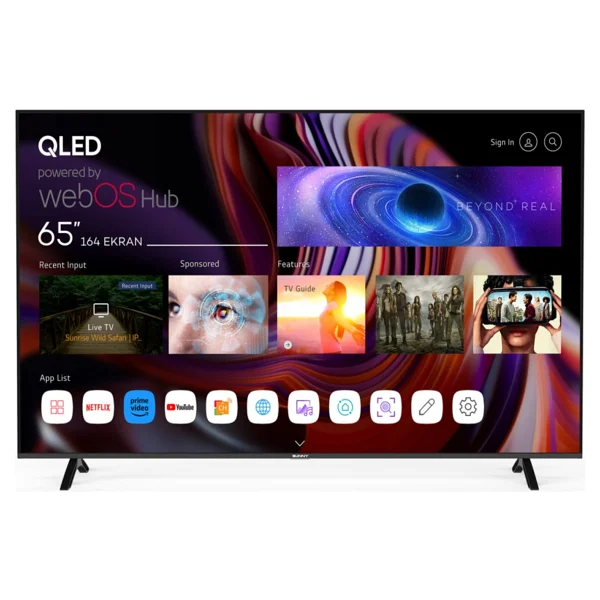 Sunny Sn50qmn252 4K Ultra HD 50" 127 Ekran Uydu Alıcılı Webos Smart QLED TV - Görsel 7