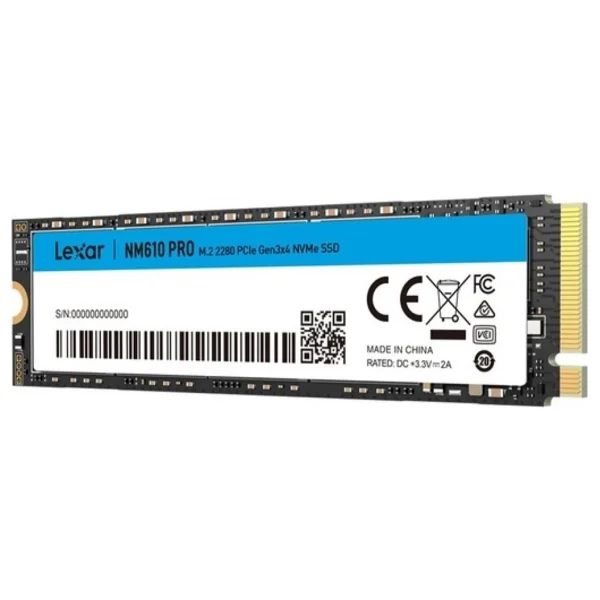 Lexar Nm610pro Lnm610p002t-Rnnng Pcı-Express 3.0 2 TB M.2 SSD - Görsel 2