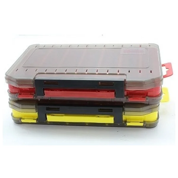 Captain 7224 Kırmızı Sahte Balık Kutusu 14 Gözlü 19x11x3.5cm - Görsel 4