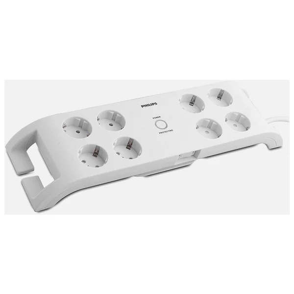 Philips Spn3080b/10 900 Joule 2 M 8'li Akım Korumalı Priz - Görsel 2