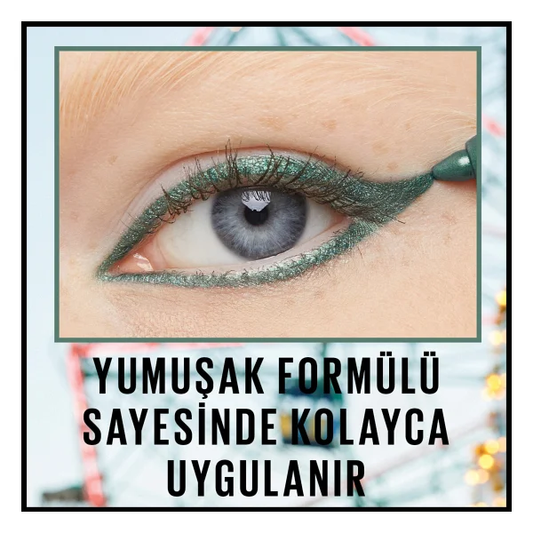 Maybelline New York Tattoo Liner Jel Göz Kalemi Ultra Pembe Yoğun Renk 36 Saat Kalıcı Suya Dayanıklı - Ultra Pink - Görsel 3