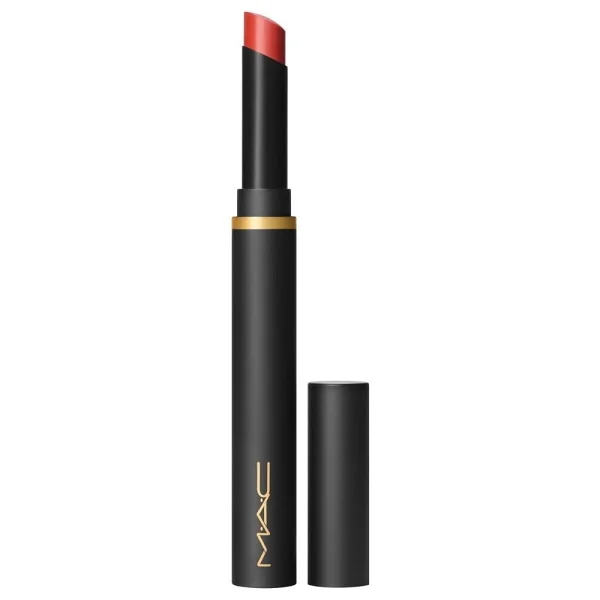 Mac Powder Kiss Velvet Blur Slim Stick 12 Saate Kadar Kalıcı Mat Bitişli Ruj Dubonnet Buzz 2 G - Nude. - Görsel 8