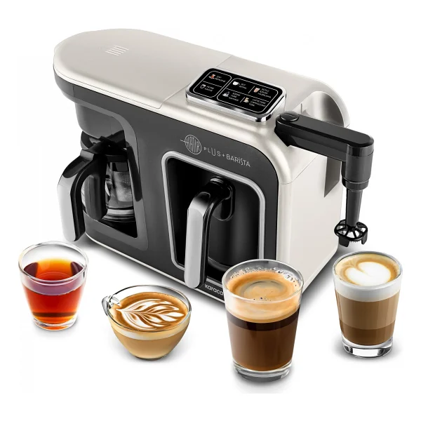 Karaca Hatır Plus Barista 6in1 Cream Latte Cappuccino Ve Közde Türk Kahve Makinesi - Görsel 5