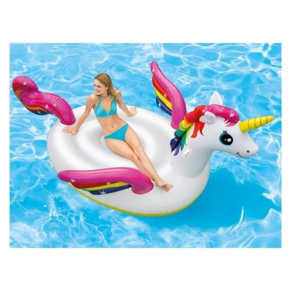 Intex 57281 287x193x165 Cm Unicorn Binici - Görsel 2