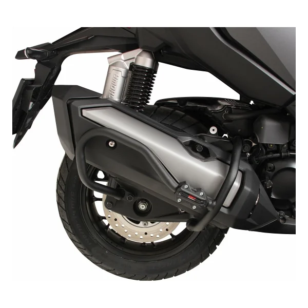 Gp Kompozit Honda Adv 350 2023-2024 Uyumlu Egzoz Koruma Demiri Siyah - Görsel 2