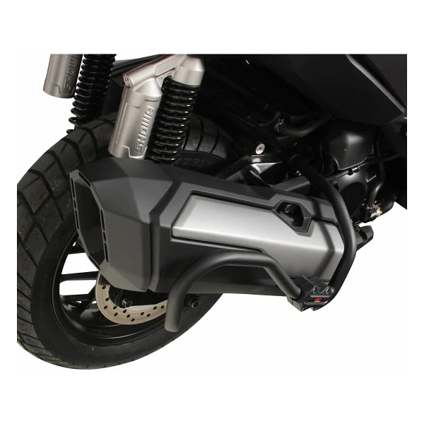 Gp Kompozit Honda Adv 350 2023-2024 Uyumlu Egzoz Koruma Demiri Siyah - Görsel 3
