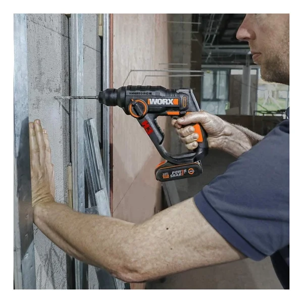 Worx Wx390.1 20 V Çift Akülü 2 Ah Pnömatik Matkap - Görsel 8