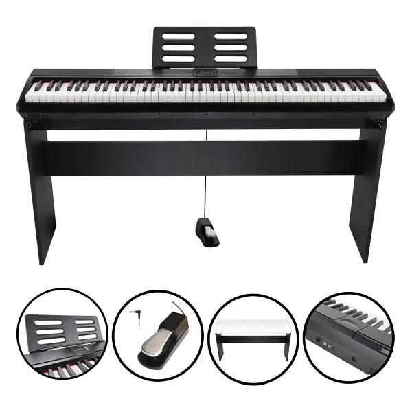 Jwin Sapphire Sdp-110 Çekiç Aksiyonlu Dijital Piyano - Görsel 7