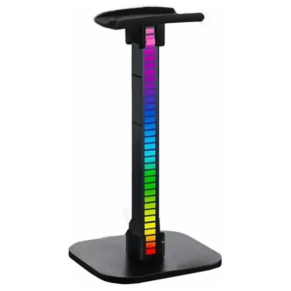 Coverzone Masaüstü Oyuncu Kulaklık RGB Standı Zr715 - Görsel 3
