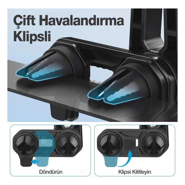 Bix Bxch6 Manyetik Araç Telefon Tutucu - Görsel 4