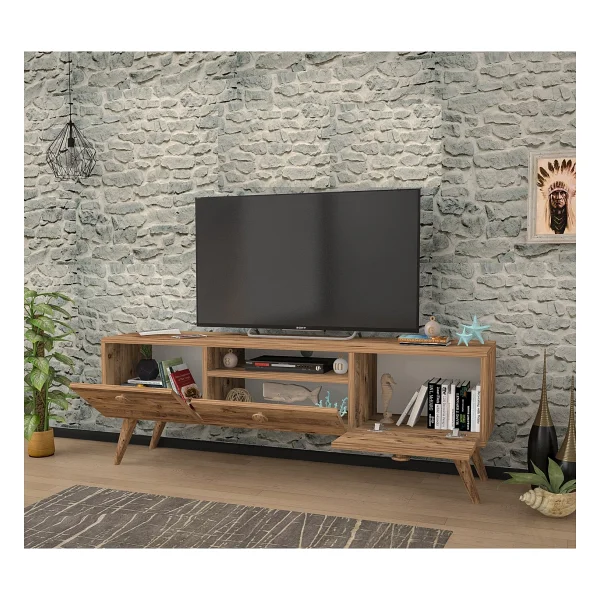 Penta Atlantik Çam 160 cm Tv Sehpası - Görsel 3