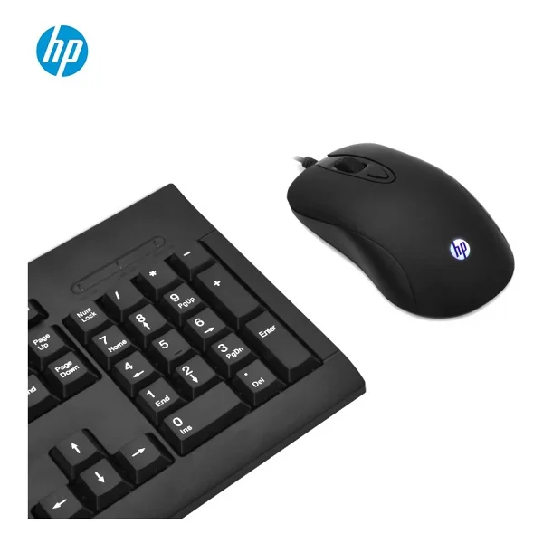 Hp Km100 1qw64aa Kablolu Klavye Mouse Seti - Görsel 4