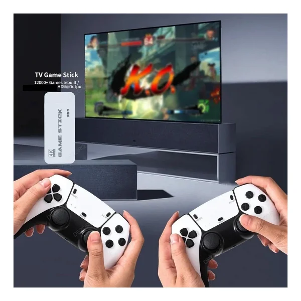 Doreka 2024 4khd Emuelec Retro Game Stick Atari Oyunlari 20000 Oyunlu Konsol - Görsel 2