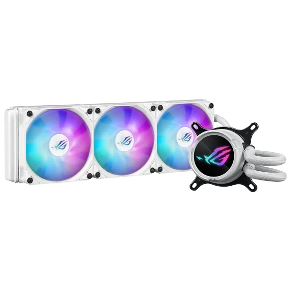Asus Rog Strıx Lc Iıı 360 Argb White Edition İşlemci Sıvı Soğutucu - Görsel 2