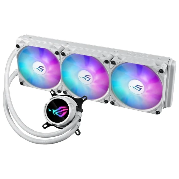 Asus Rog Strıx Lc Iıı 360 Argb White Edition İşlemci Sıvı Soğutucu - Görsel 4