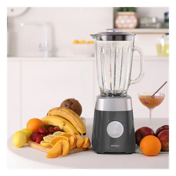 Karaca Multiblend 1000 W Gri Smoothie Blender - Görsel 9