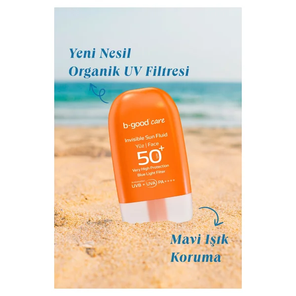 B-Good Care B-Sun Invisible 50 Ml 50 Faktör Yüz Güneş Sütü - Görsel 3