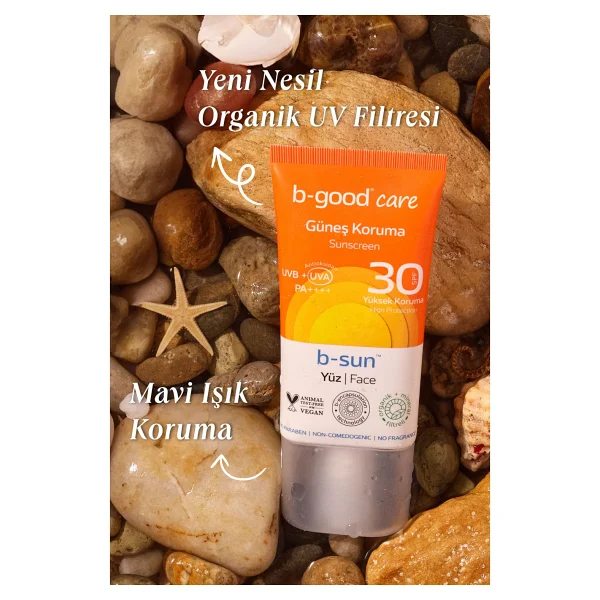 B-Good Yetişkin Güneş Kremi Spf 30 Yüz Için 50 Ml - Görsel 3