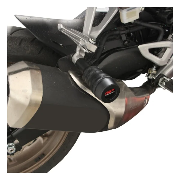 Gp Kompozit Honda Cb250r 2018-2024 Uyumlu Egzoz Koruma Takozu Siyah - Görsel 2