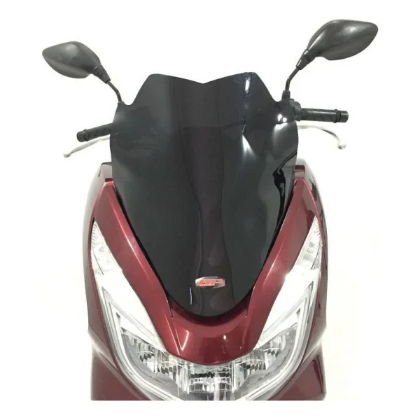 Gp Kompozit Honda Pcx 125 / 150 2014-2017 Uyumlu Spor Ön Cam Siyah 47 Cm - Görsel 2
