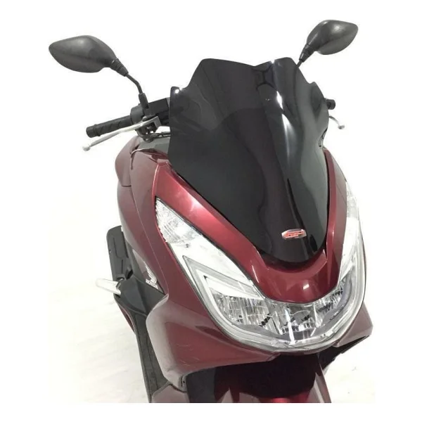 Gp Kompozit Honda Pcx 125 / 150 2014-2017 Uyumlu Spor Ön Cam Siyah 47 Cm - Görsel 4