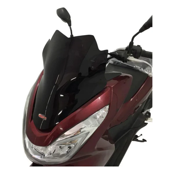 Gp Kompozit Honda Pcx 125 / 150 2014-2017 Uyumlu Spor Ön Cam Siyah 47 Cm - Görsel 5
