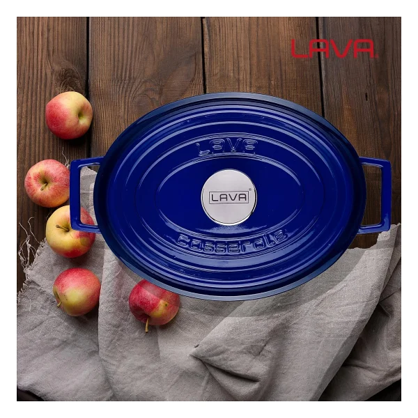 Lava Edition Oval 23x29 Cm Döküm Tencere - Görsel 7