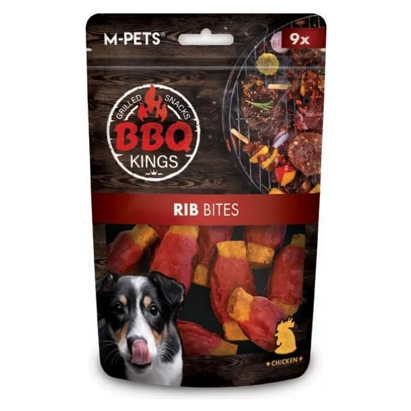 M-Pets Bbq Kings Rib Bites Tavuklu 115 Gr Köpek Ödül Maması - Görsel 4
