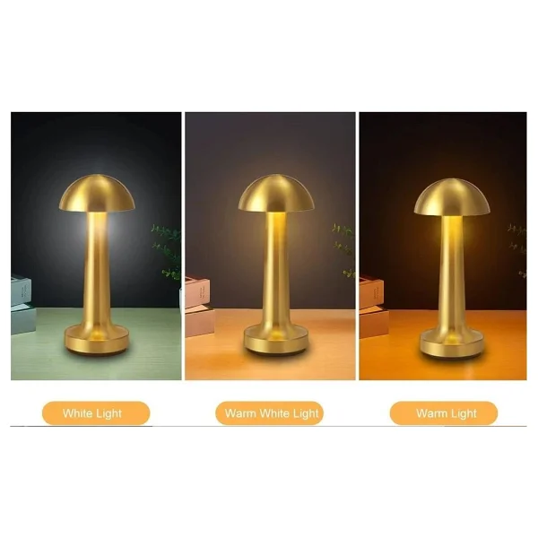 Cata Ct-8429 Lizbon Gold Dokunmatik Şarjlı Masa Lambası - Görsel 3