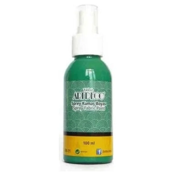 Artdeco 1219 100 Ml Beyaz Sprey Kumaş Boyası - Görsel 7