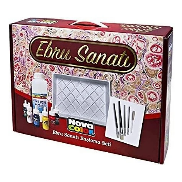 Nova Color Nc-239 Ebru Boyası Başlangıç Seti - Görsel 3