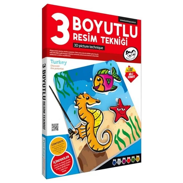 Kumtoys Üç Boyutlu Resim Tekniği - Görsel 3