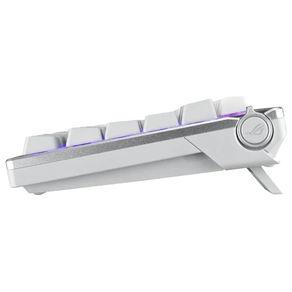 Asus Rog Azoth Beyaz RGB %75 Tkl Nx Switch Kablolu/Kablosuz Mekanik Oyuncu Klavyesi - Görsel 3