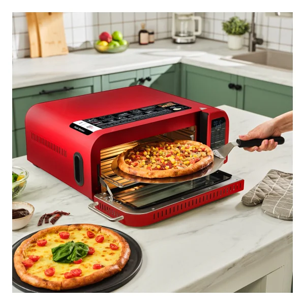 Karaca Multicrust Artisan Retro Pizza Makinesi - Görsel 3